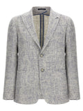 Light Grey Textured Blazer 1