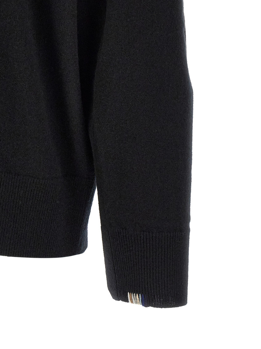 Black Crew Neck Sweater 4