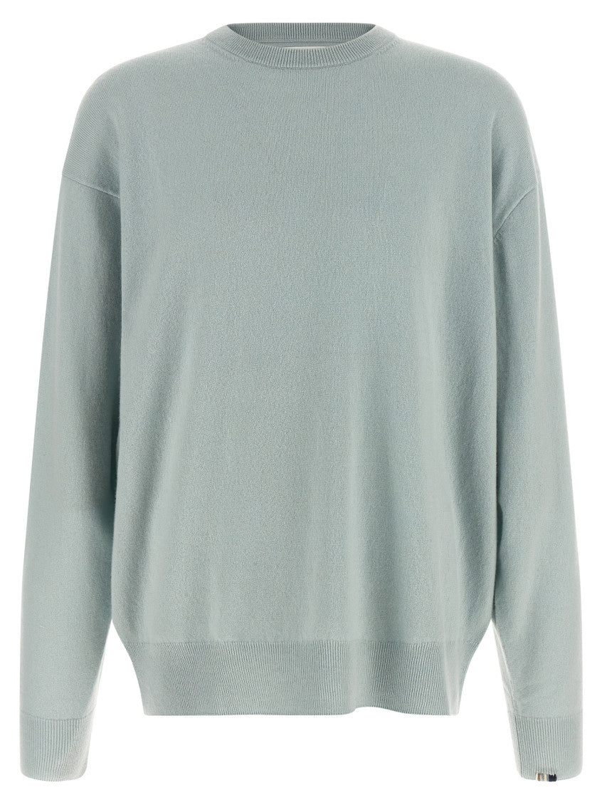 Light Blue Crew Neck Sweater 1