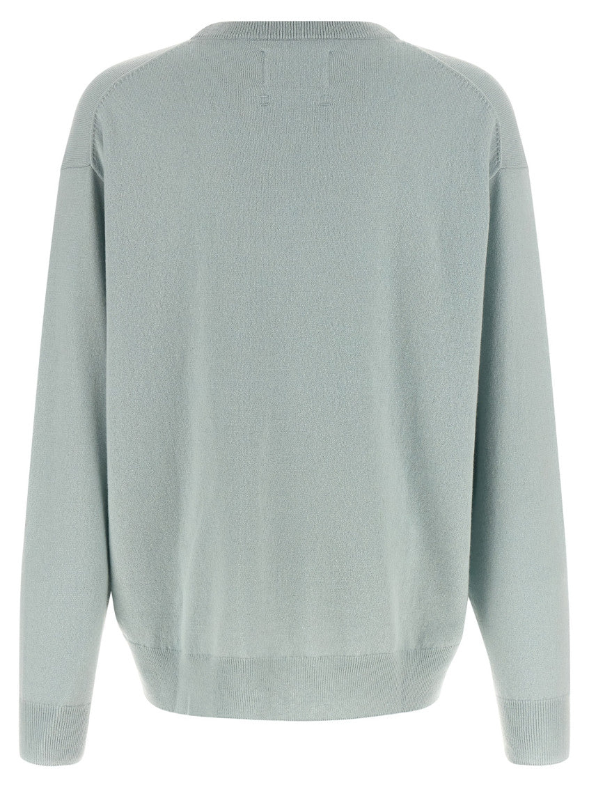 Light Blue Crew Neck Sweater 2