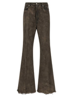 Dark Brown Bootcut Jeans 1