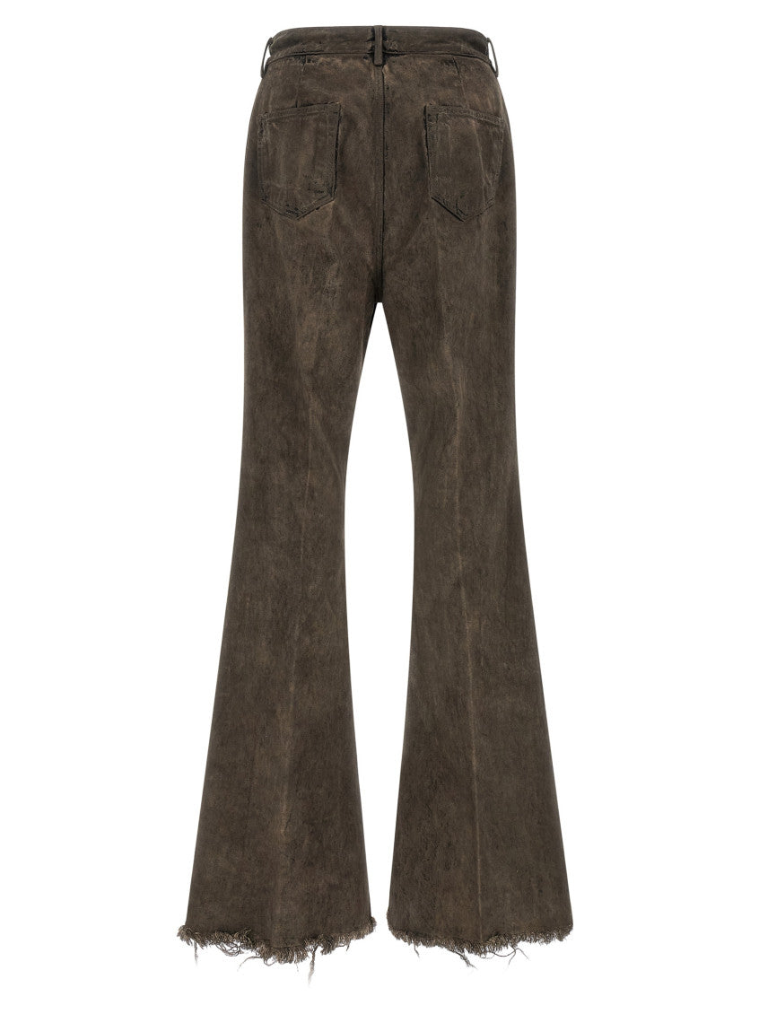 Dark Brown Bootcut Jeans 2
