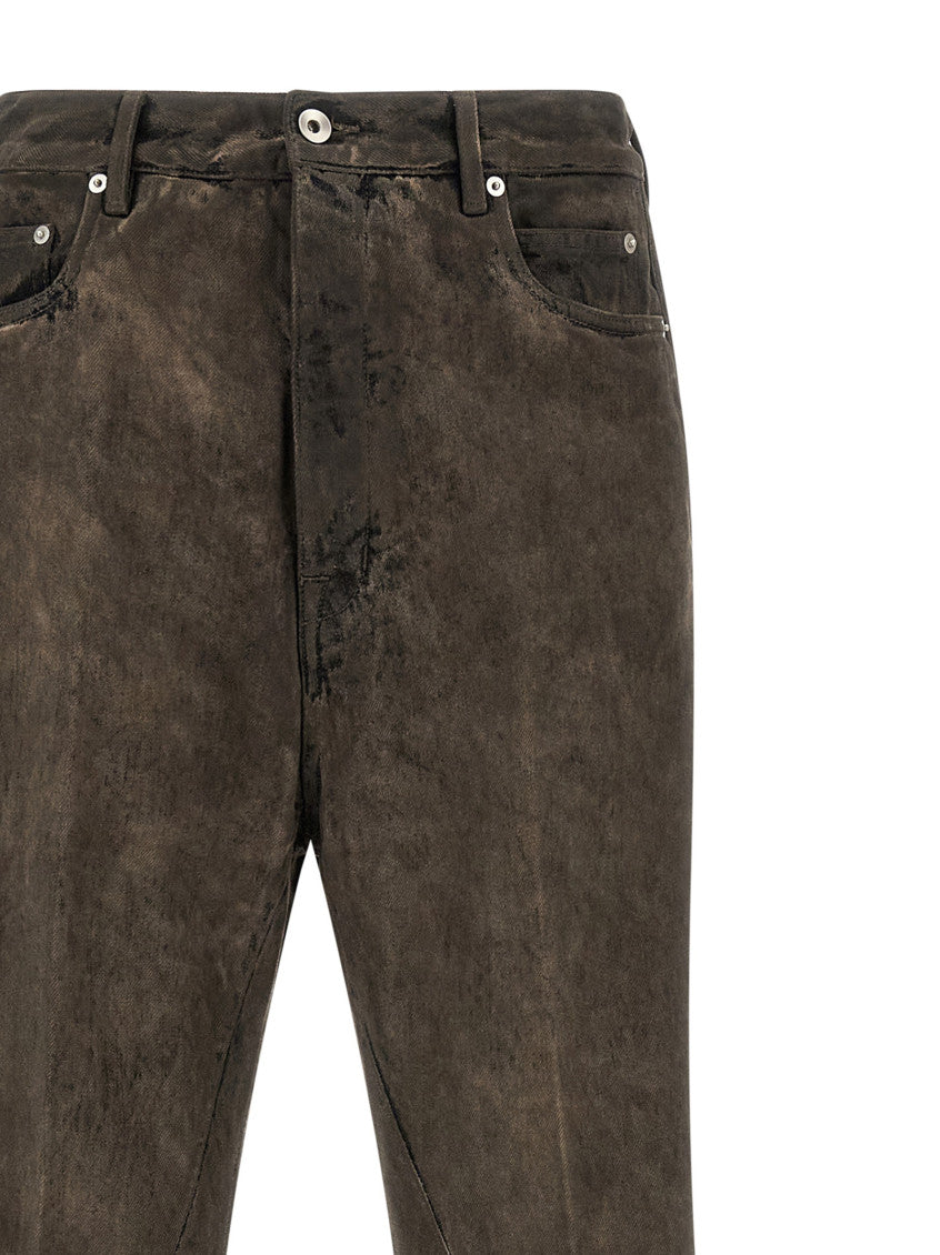 Dark Brown Bootcut Jeans 3