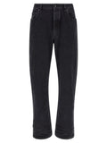 Black Mid Rise Jeans 1
