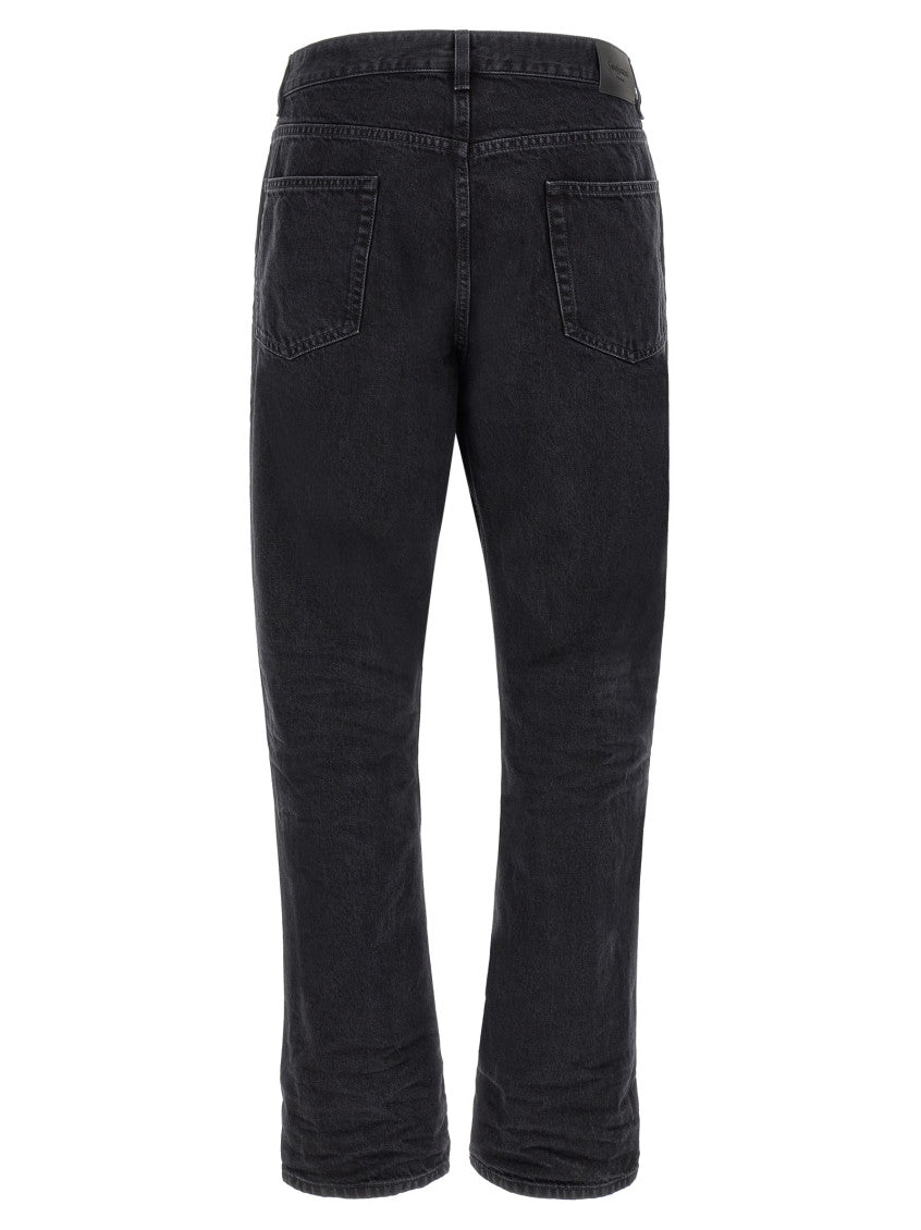 Black Mid Rise Jeans 2