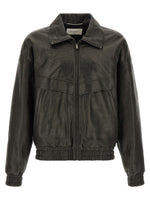 Black Shirt Collar Jacket 1