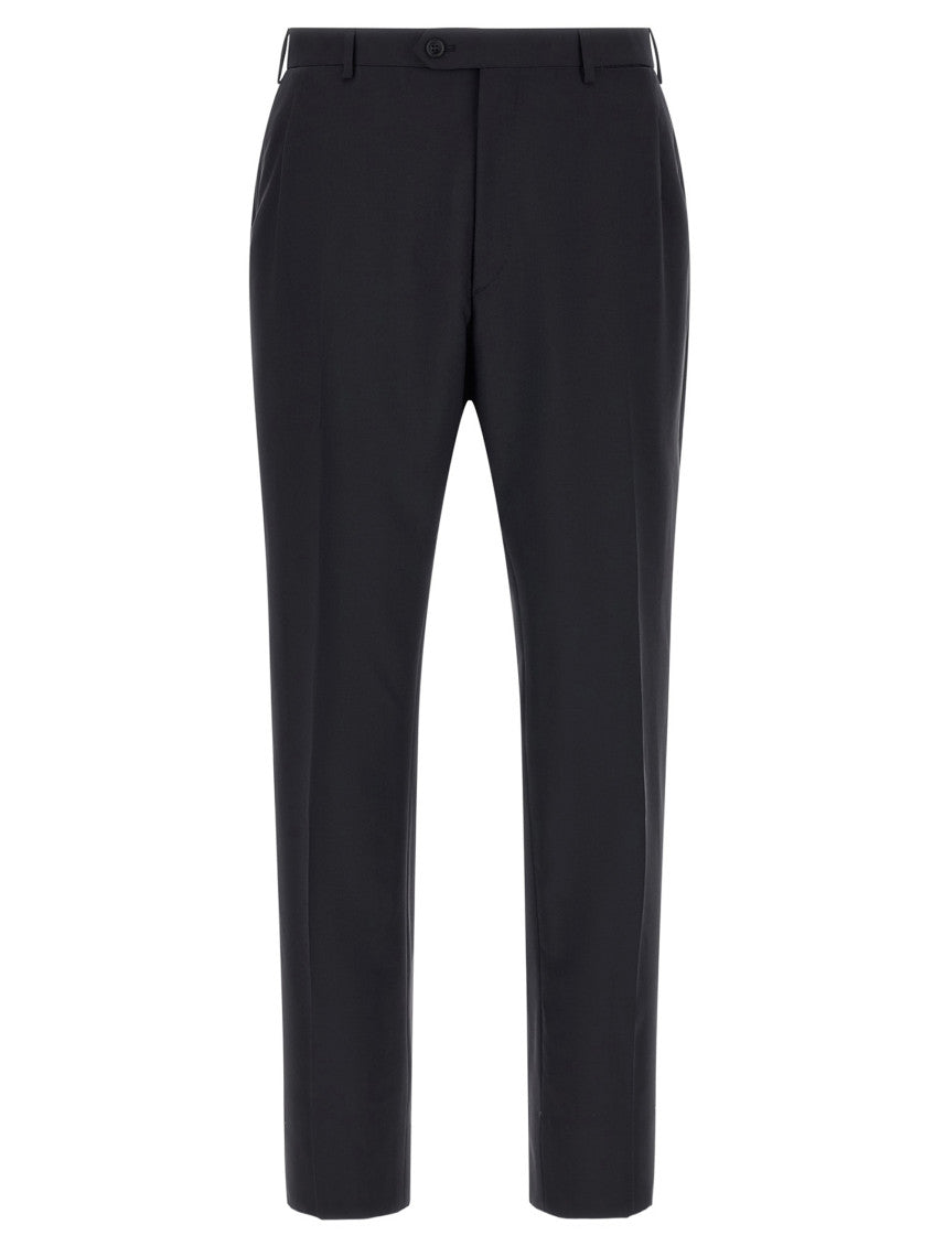 Dark Navy Peaked Lapel Suit 3