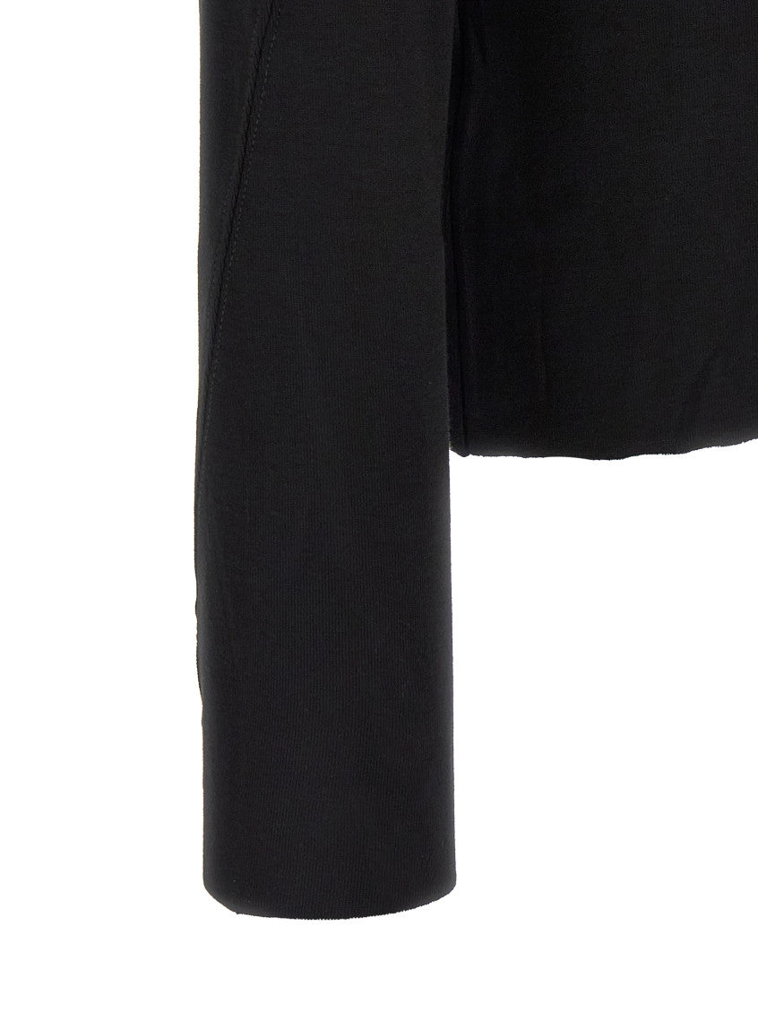 Black Solid Turtle Neck Sweater 4