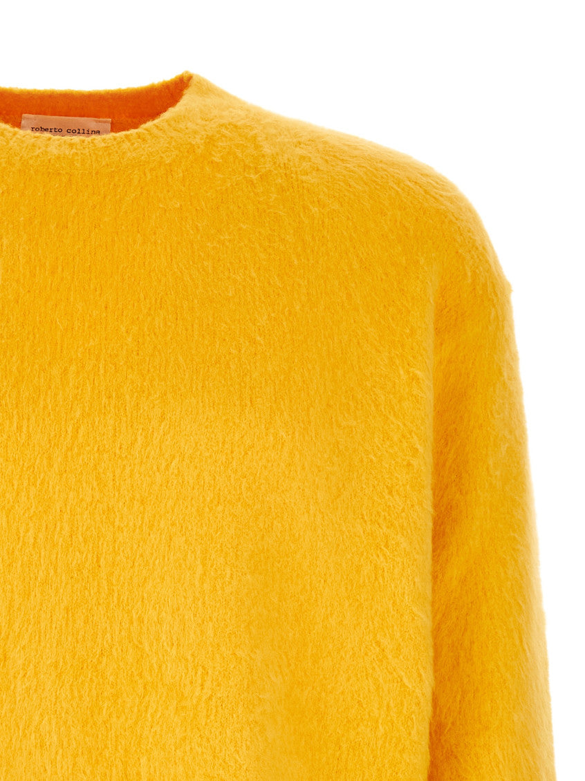 Yellow Crew Neck Sweater 3