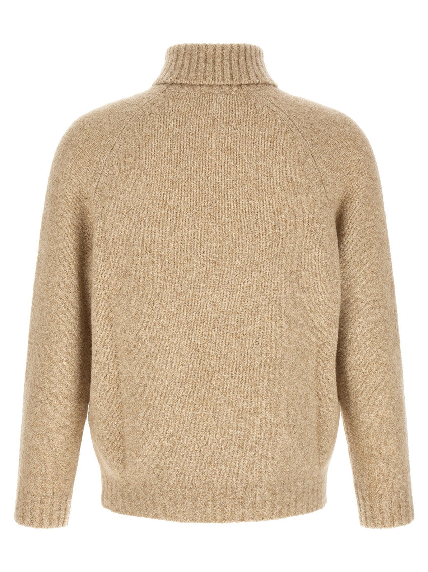 Light Beige Knitted Sweater 2