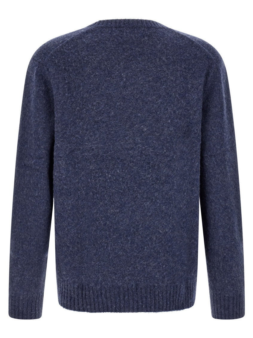 Blue Logo Crew Neck Sweater 2