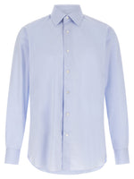 Light Blue Regular Solid Shirt 1