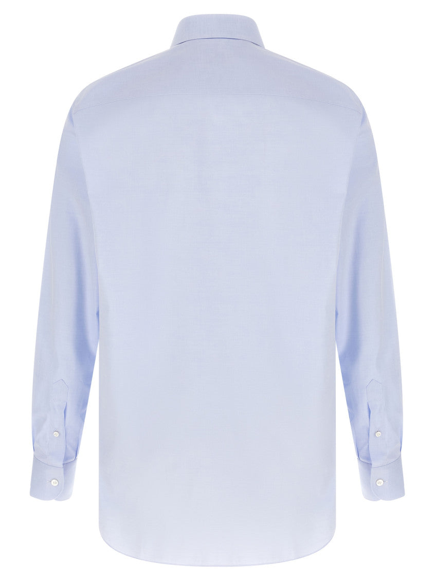 Light Blue Regular Solid Shirt 2