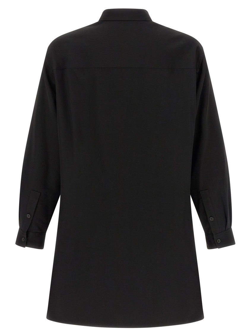 Black Relaxed Solid Shirt 2