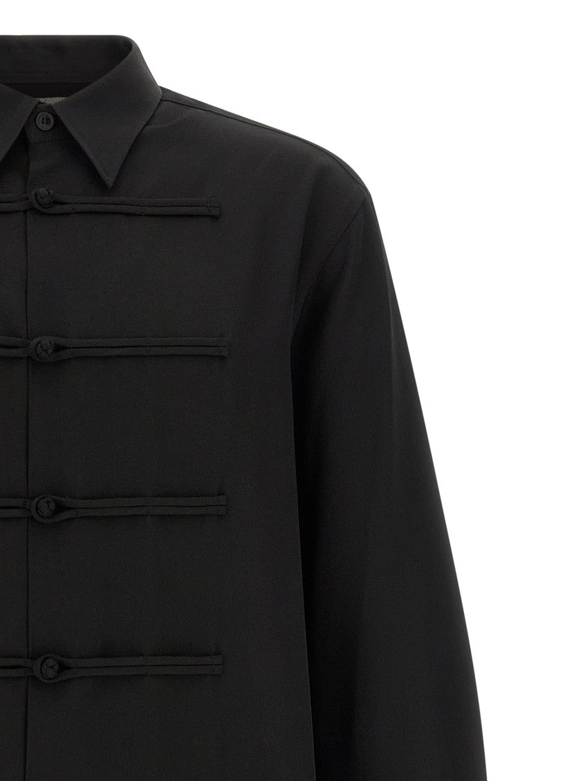 Black Relaxed Solid Shirt 3
