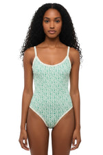 Green Logo Swimwear 1