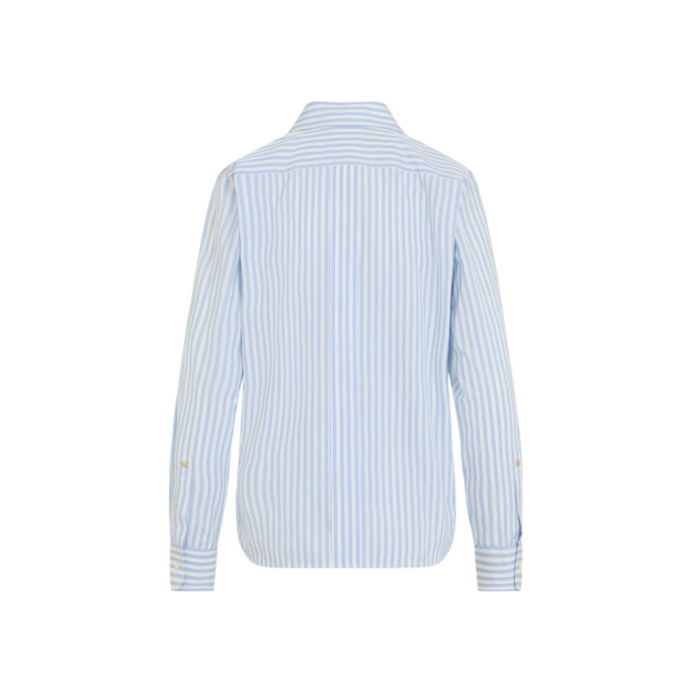 Blue Regular Stripes Shirt 2