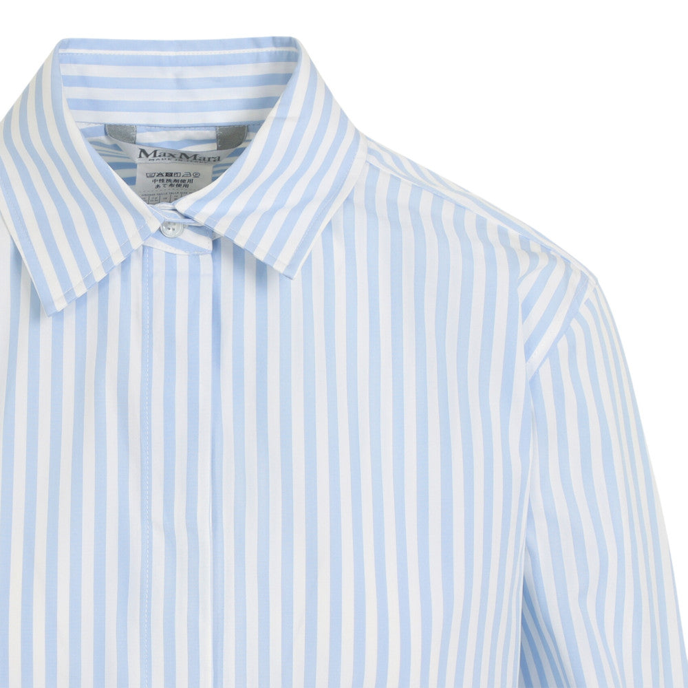 Blue Regular Stripes Shirt 3