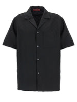 Black Regular Jacquard Shirt 1