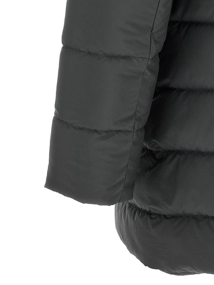 Dark Grey Quilted Jacket 4