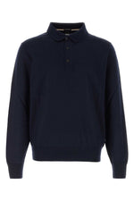 Navy Blue Full Sleeves Polo 1