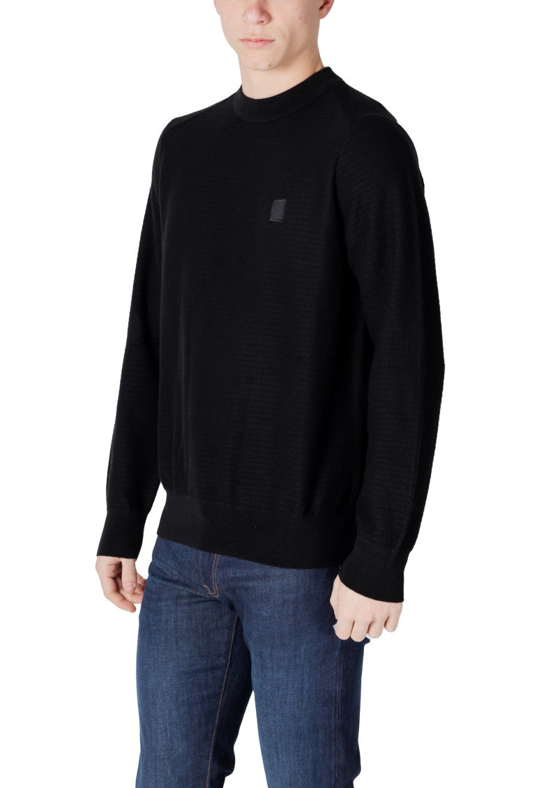 Black Crew Neck Sweater 4
