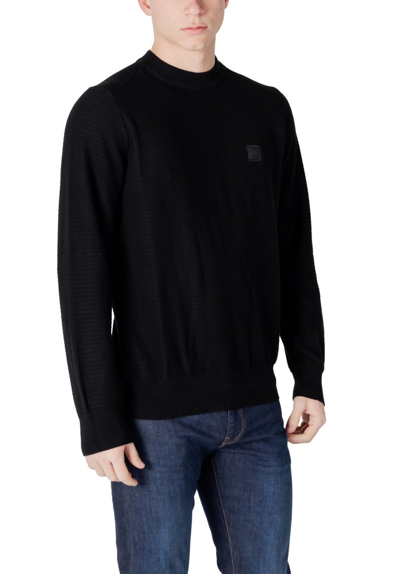 Black Crew Neck Sweater 5
