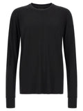 Black Solid Crew Neck T-Shirt 1