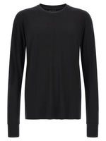 Black Solid Crew Neck T-Shirt 1