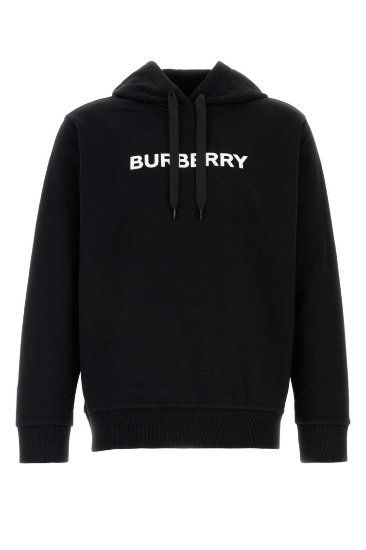 Black Logo Print Sweatshirt 1