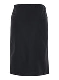 Black Asymmetric Pencil Skirt 1