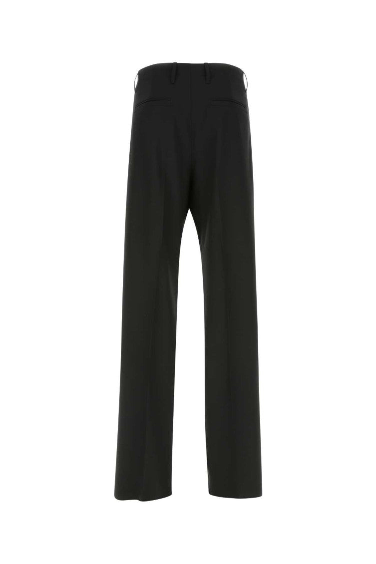 Black stretch wool pant 2