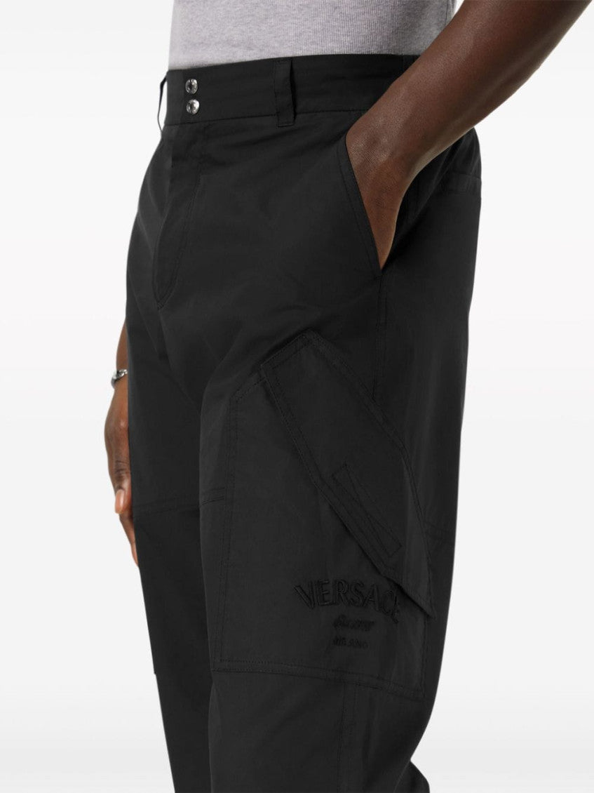 Black Cotton trousers 2