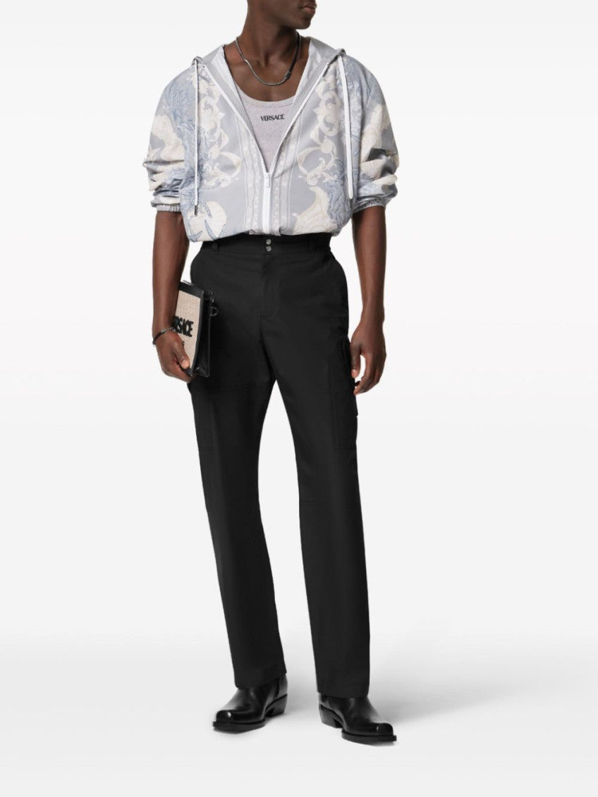 Black Cotton trousers 4