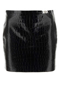 Black Leather Mini Skirt 1