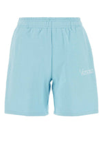 Light-blue cotton shorts 1