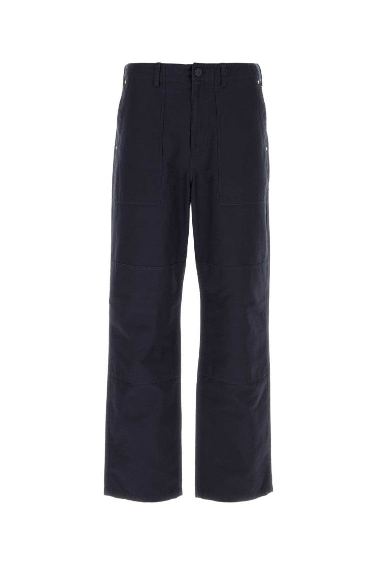 Midnight blue cotton pant 1