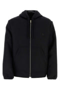 Black wool blend sweatshirt 1