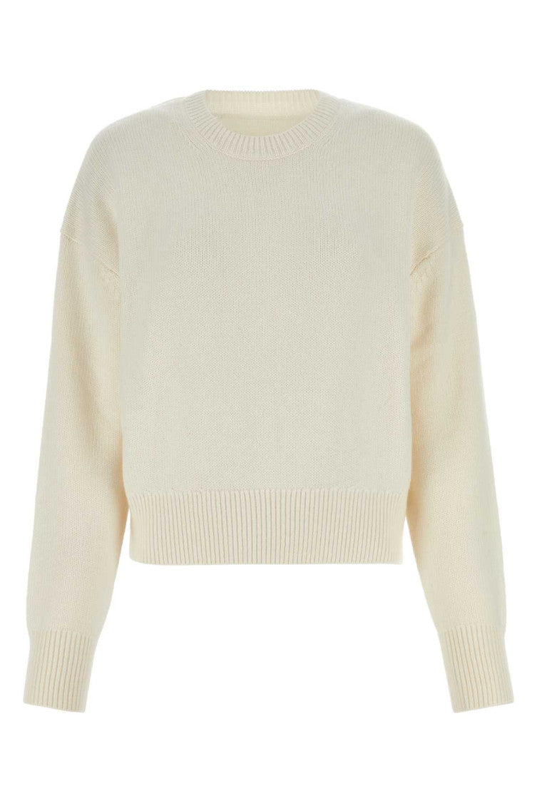 Ivory cashmere sweater 1