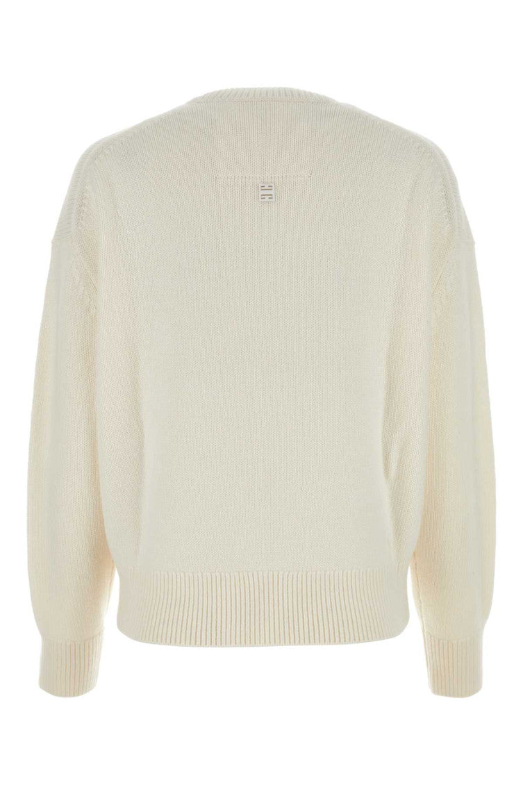 Ivory cashmere sweater 2