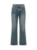 Blue Mid Rise Jeans 1