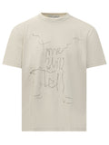 Off White Crew Neck T-Shirt 1