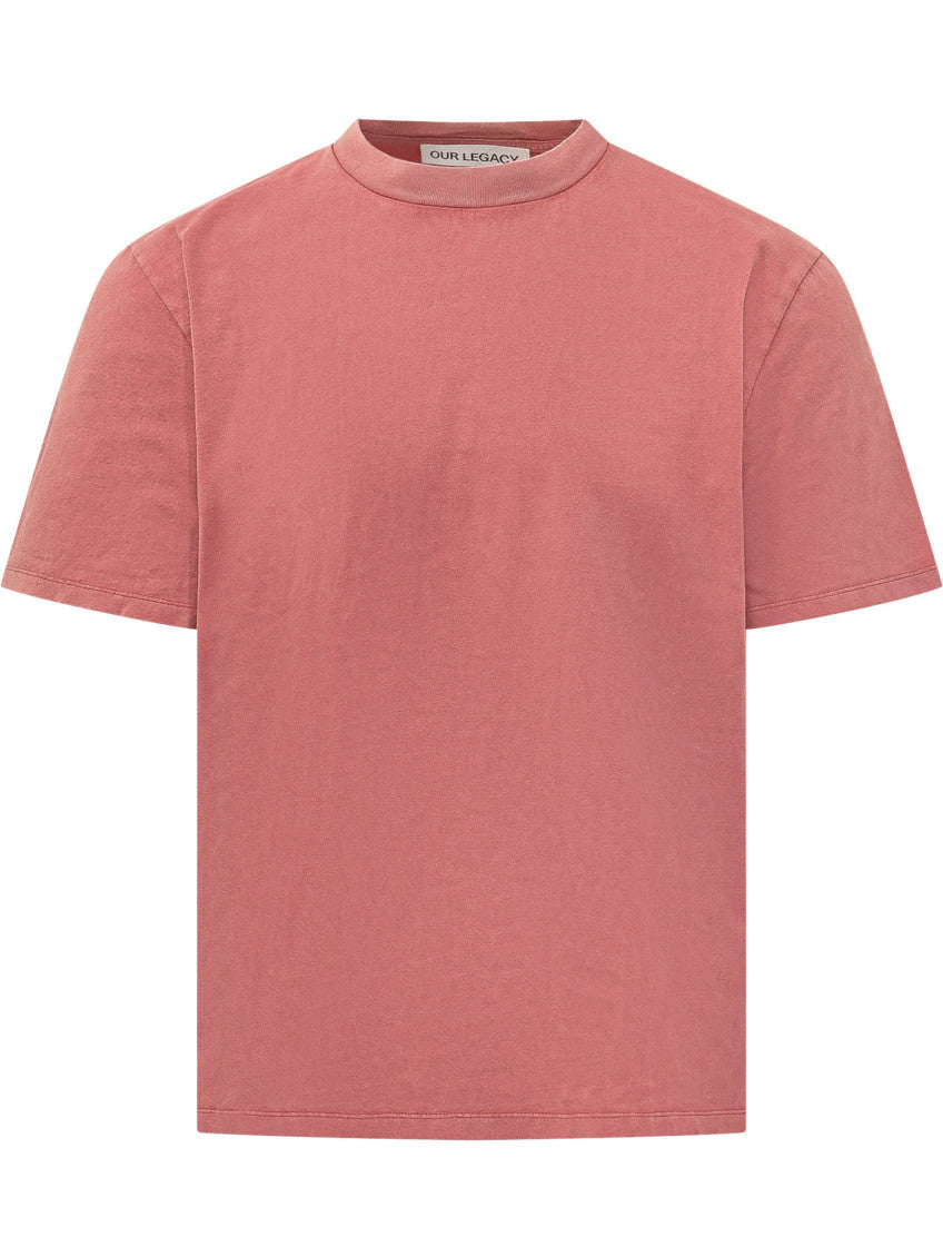 Pink Crew Neck T-Shirt 1