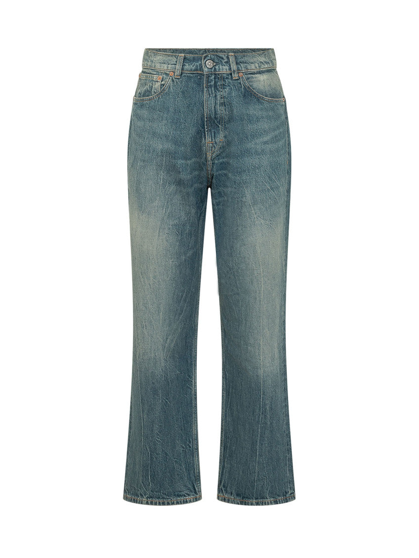 Blue High Rise Jeans 1
