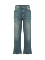 Blue High Rise Jeans 1