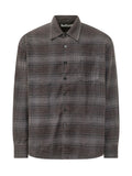 Grey Relaxed Plaid Shirt 1