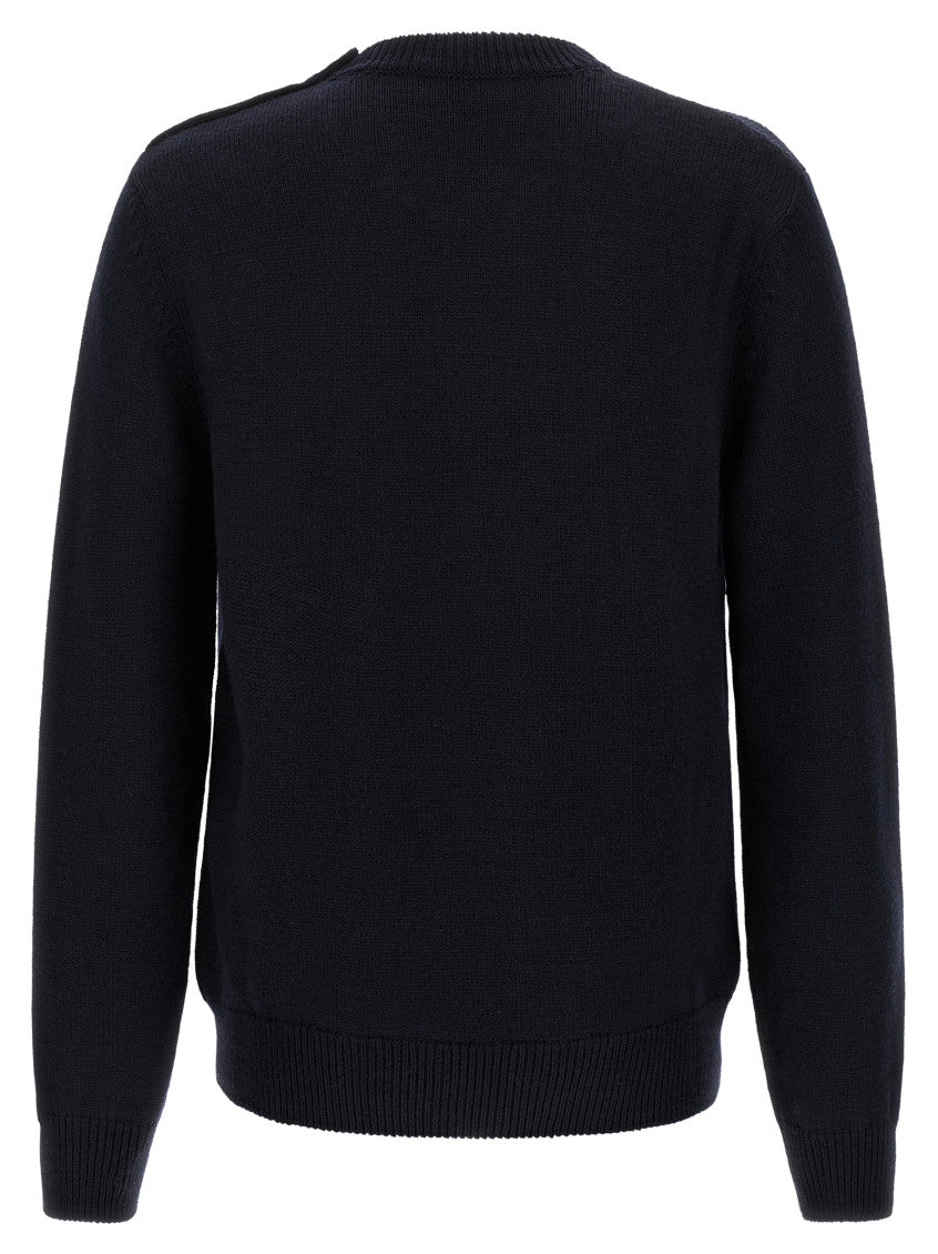 Blue Regular Logo Sweater 2