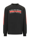 Black Crew Neck Sweatshirt 1
