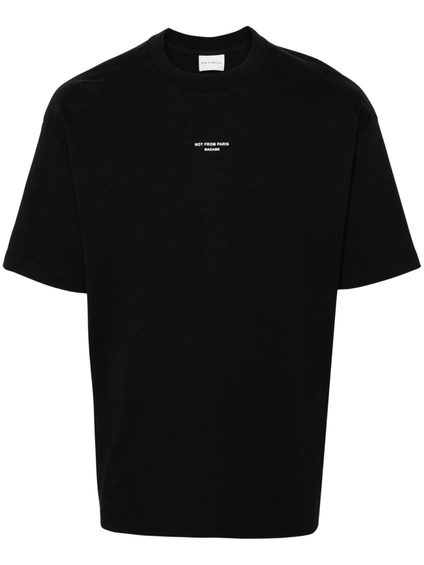 Black Crew Neck T-Shirt 1