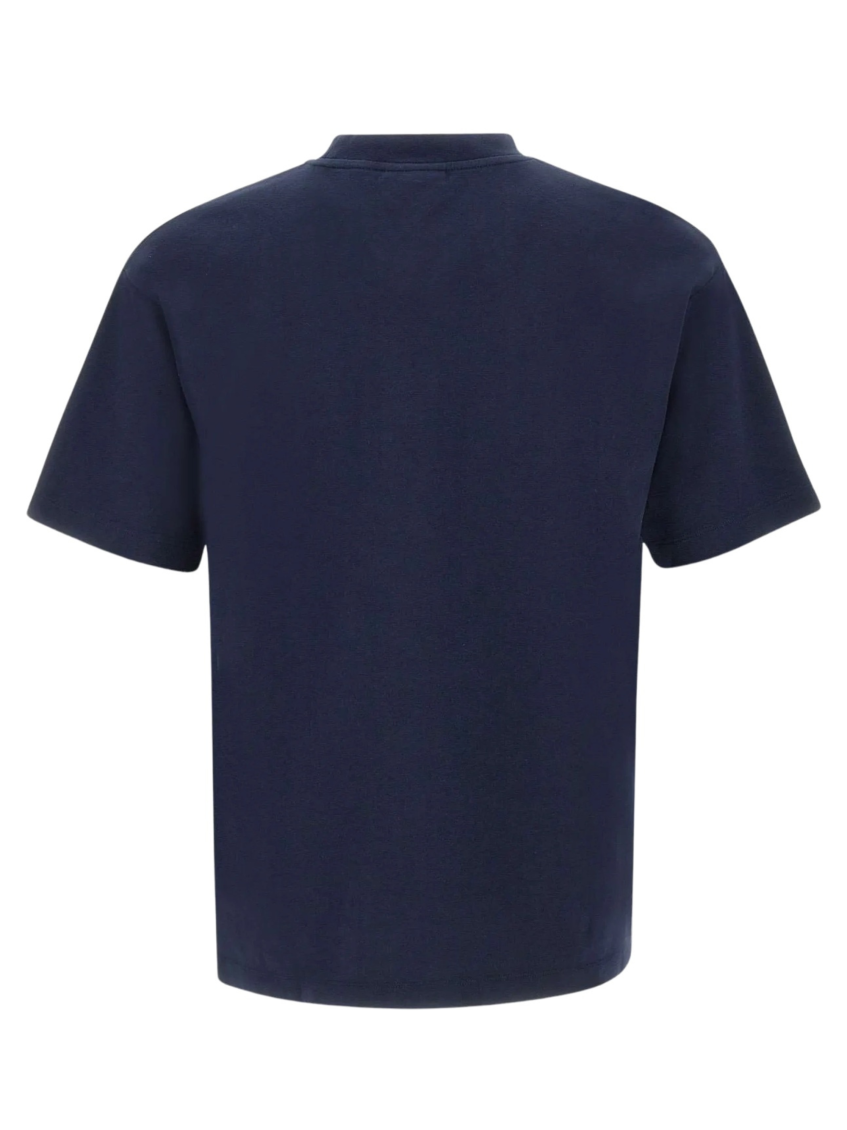 Navy Blue Crew Neck T-Shirt 2